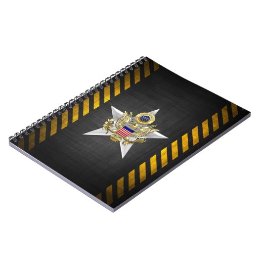 Insignes van de generale staf notitieboek (Linkerzijde)