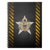 Insignes van de generale staf notitieboek (Voorkant)