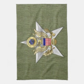 Insignes van de generale staf theedoek (Verticaal)