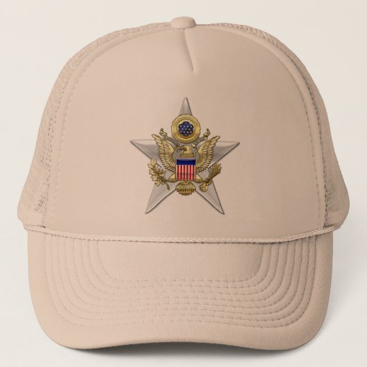 Insignes van de generale staf trucker pet (Voorkant)