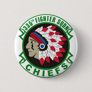 Insignes van het Eskader van de Vechter van het Ronde Button 5,7 Cm