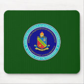 Insignia Defense Language Institute op zeehondenaf Muismat (Voorkant)