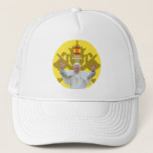 Insignia del Papa Trucker Pet (Voorkant)