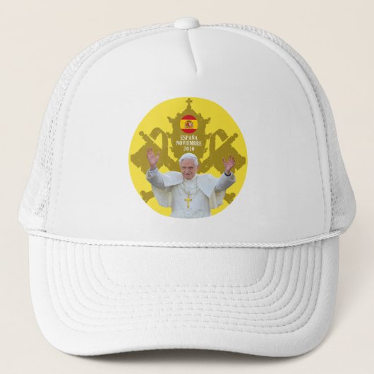 Insignia del Papa Trucker Pet (Voorkant)
