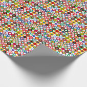 Insignia of national air forces - Air Force Rounde Cadeaupapier (Hoek)