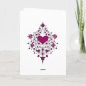 Insigniata, Valentijn Feestdagen Kaart (Achterkant)