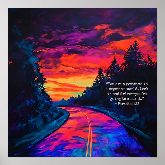 insluiten en rijden poster (Voorkant)