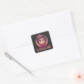 insluiten | Pro Gamer | streamer Vierkante Sticker (Envelop)