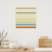 Insluiting - Abstract afbeelding #042 Poster (Keuken)