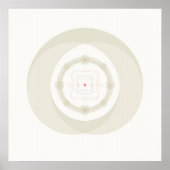 Insluiting - Abstract afbeelding #133 Poster (Voorkant)