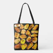 Insluitingen voor ambersteen tote bag (Achterkant)