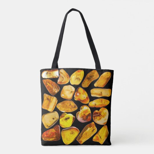 Insluitingen voor ambersteen tote bag (Achterkant)