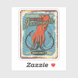 Insmouth Bait and Tackle Vist Lovecraft Sticker