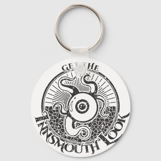 Insmouth Kijk Tentacle Lovecraftian Sleutelhanger (Voorkant)