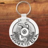 Insmouth Kijk Tentacle Lovecraftian Sleutelhanger (Voorkant)