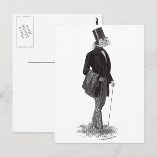 Insmouth lovecraft meneer briefkaart (Voorkant / Achterkant)