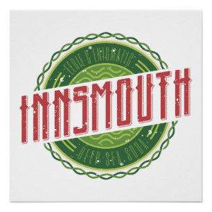 Insmouth Lovecraft Soda Soft Drink Perfect Poster