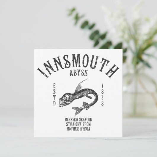 Insmouth Seafood Deep zee Fish Viperfish (Staand voorkant)