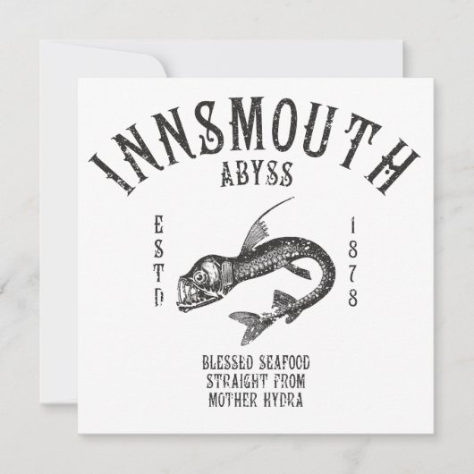 Insmouth Seafood Deep zee Fish Viperfish (Voorkant)