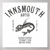 Insmouth Seafood Deep zee Fish Viperfish Poster (Voorkant)