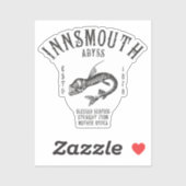 Insmouth Seafood Deep zee Fish Viperfish Sticker (Vel)