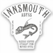 Insmouth Seafood Deep zee Fish Viperfish Sticker (Voorkant)