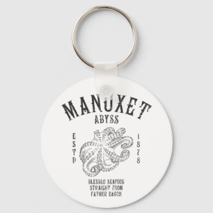 Insmouth Seafood Deep zee Squid Octopus Sleutelhanger