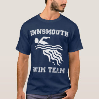Insmouth Swim Team t-shirt - donkerdruk