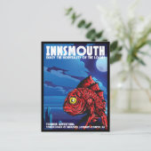Insmouth Vintage Travel Poster Lovecraft Briefkaart (Staand voorkant)