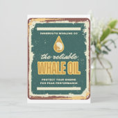 Insmouth Whale Oil Lovecraft Kaart (Staand voorkant)