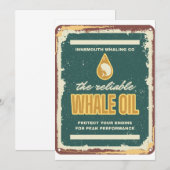 Insmouth Whale Oil Lovecraft Kaart (Voorkant / Achterkant)