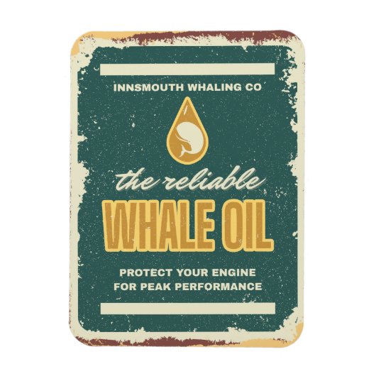 Insmouth Whale Oil Lovecraft Magneet
