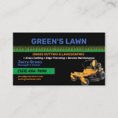 Insnijding en landschapsarchitectuur visitekaartje (Voorkant)