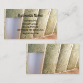 Insolatie bouwcontractant visitekaartje (Voorkant / Achterkant)