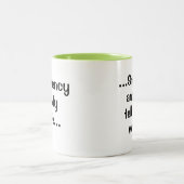 Insolventie Practitioner Manager Cruel Funny Quote Tweekleurige Koffiemok (Center)