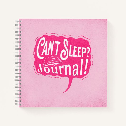 Insomnia Journal met aangepaste naam Notitieboek (Voorkant)