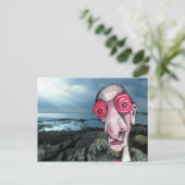 Insomniac bezoekt de kust van Sene Briefkaart (Staand voorkant)