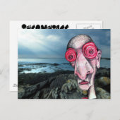 Insomniac bezoekt de kust van Sene Briefkaart (Voorkant / Achterkant)