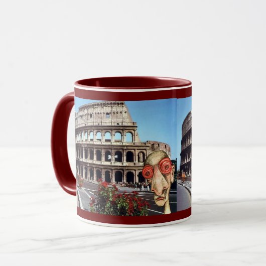 Insomniac bezoekt Rome Colisseum Mok (Voorkant links)