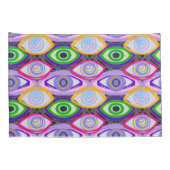 Insomniac Open Oyes Print Kussensloop (Achterkant-Rechts)