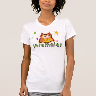 Insomniac Owl Dames Tee Shirt