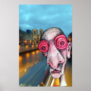 Insomniac voorgezeten voor Notre Dame Poster