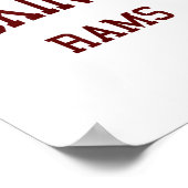 Inson High School Hs Jersey City Nj Retro  Poster (Hoek)