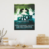 INSPANNING - MOTIVATIE POSTER (Keuken)