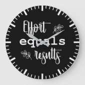 Inspanning staat gelijk aan resultaten - Gym, Hust Grote Klok (Voorkant)