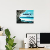 Inspanningen en stimuleren Aangepast Poster (Thuiskantoor)