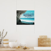 Inspanningen en stimuleren Aangepast Poster (Keuken)