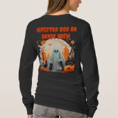 Inspecteur Boo en Snoep Crew Halloween T-shirt (Achterkant)