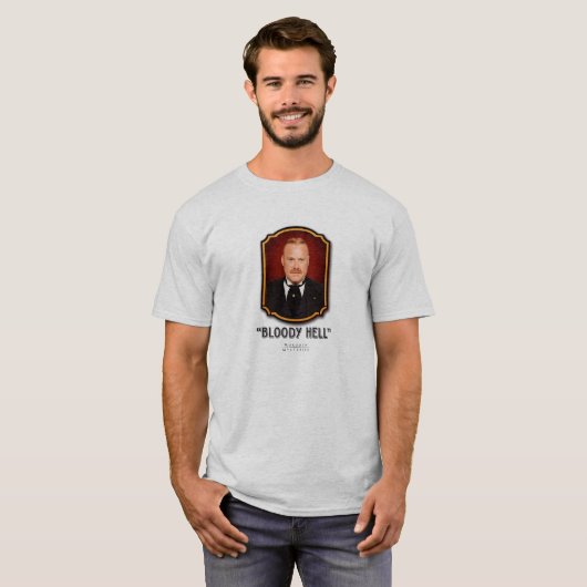Inspecteur Brackenreid Mannen T-shirt (Voorkant volledig)