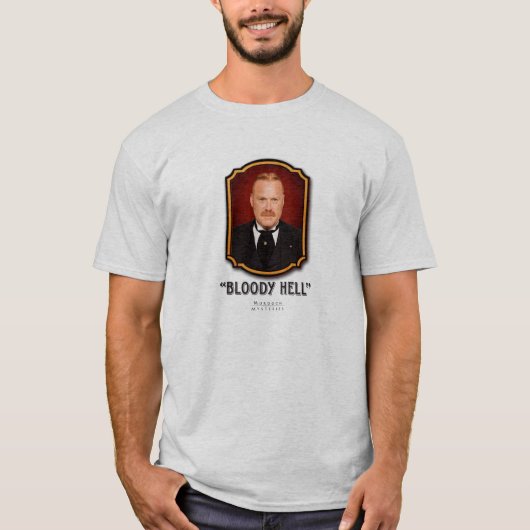 Inspecteur Brackenreid Mannen T-shirt (Voorkant)
